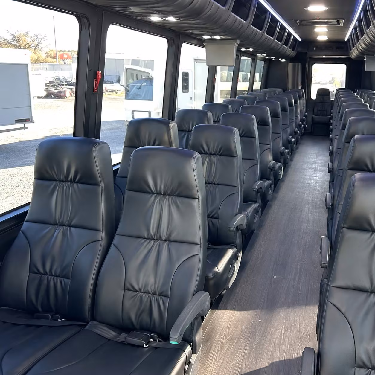 30 passenger minibus interior