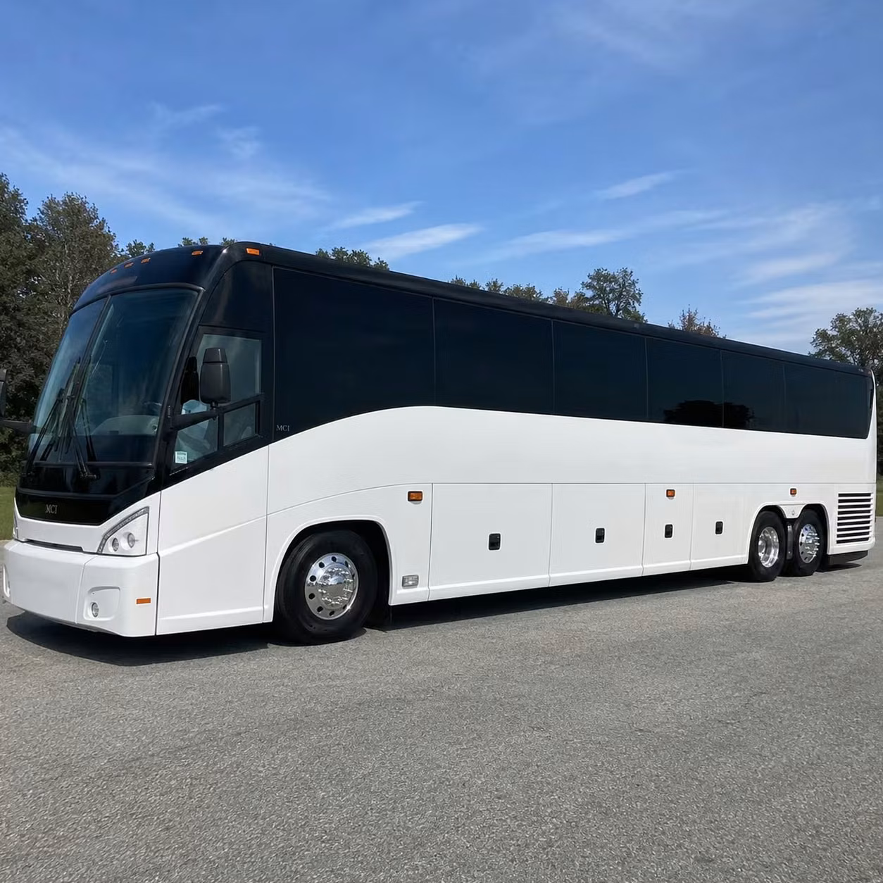 hemet 56 passenger charter bus rental