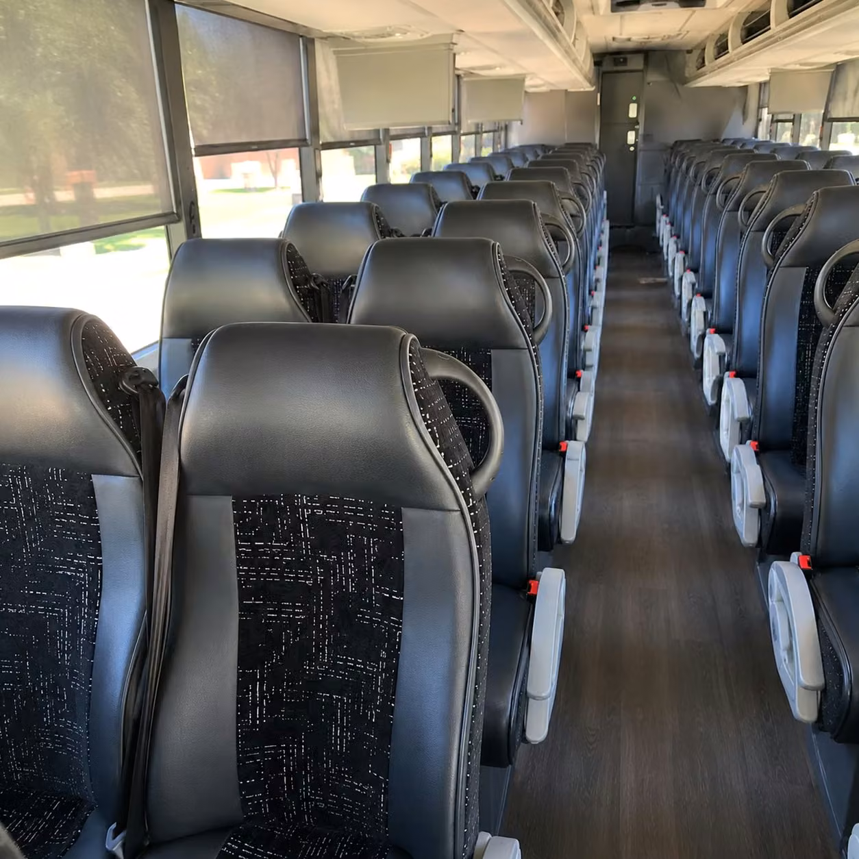 hemet charter bus interior