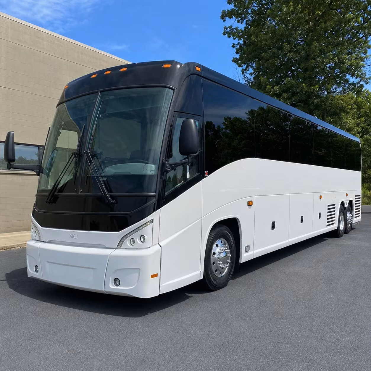 hemet charter bus rental exterior