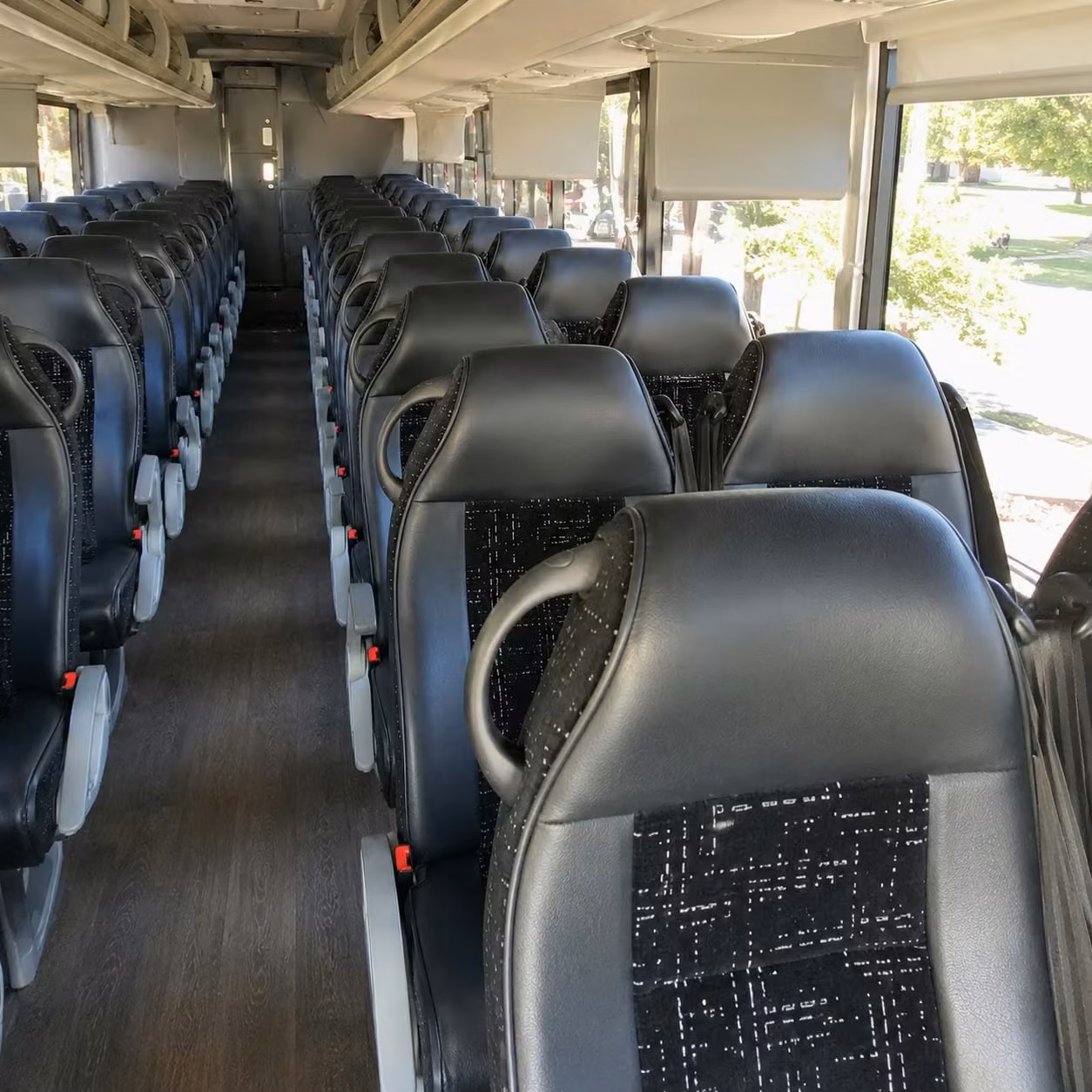 hemet charter bus rental inside