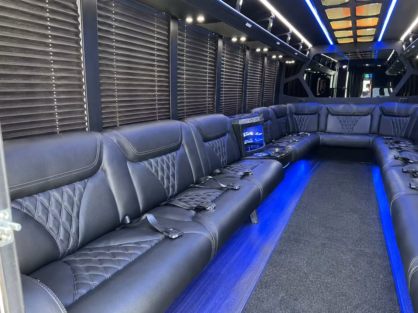 prom night party bus rentals for hemet high school students