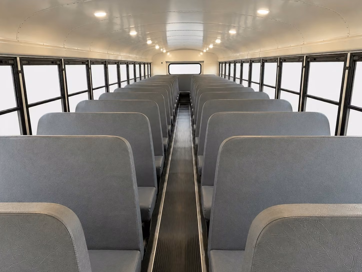 school bus interior