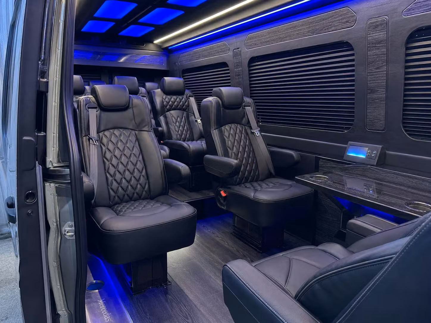 sprinter van transportation for groups and events across hemet
