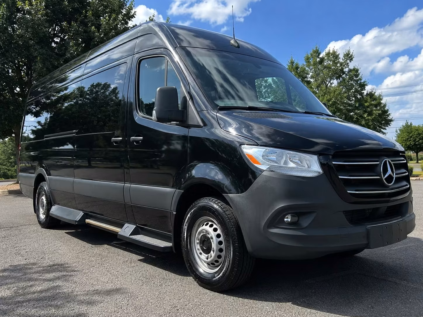 sprinter van with driver